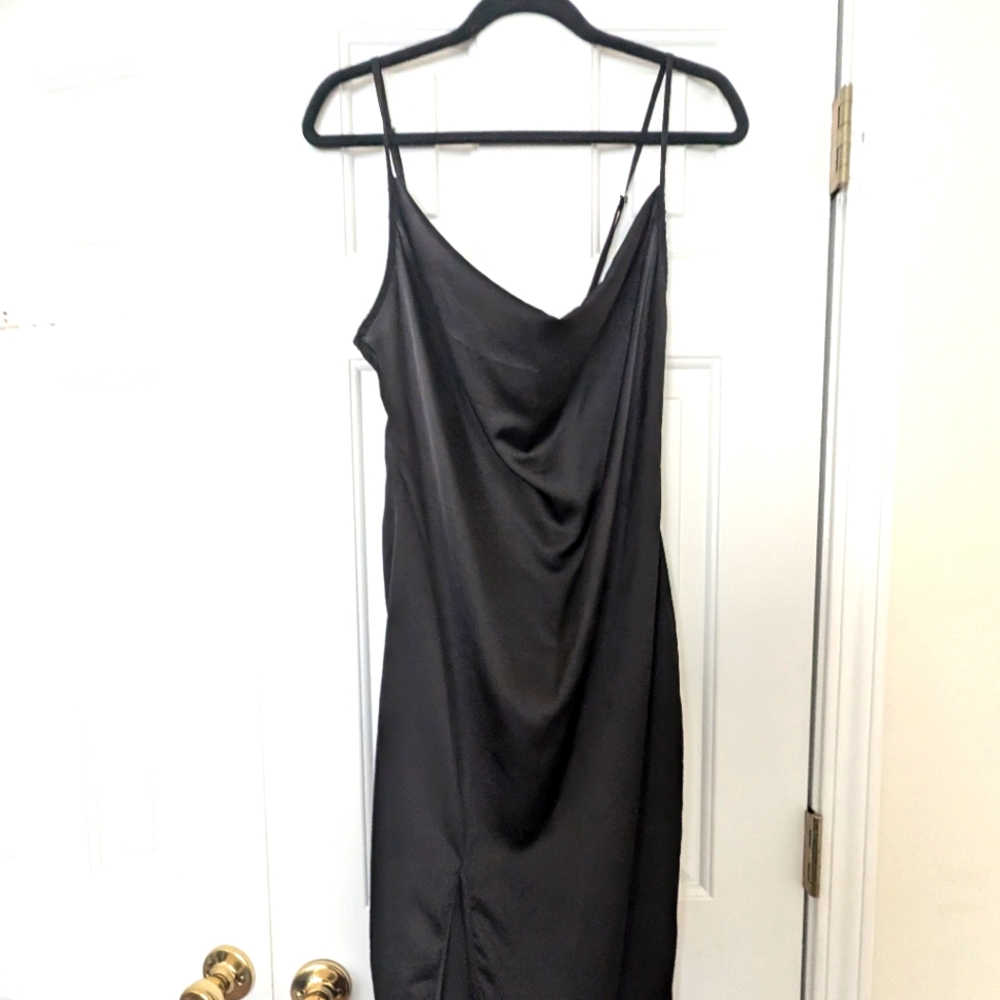 Little Black Slip Dress
